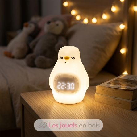 Luz nocturna y despertador Pingüino UL8173 Ulysse 2