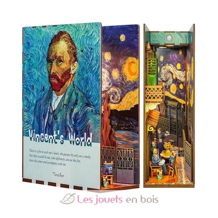 Book Nook El mundo de Vincent T-TQ113 Tonecheer 2