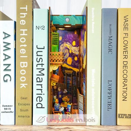 Book Nook El mundo de Vincent T-TQ113 Tonecheer 8