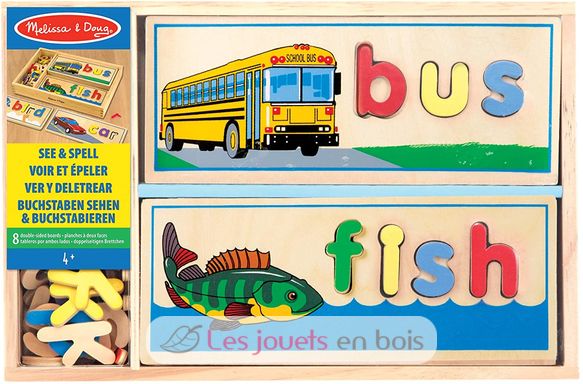 Ver y deletrear en inglés MD-12940 Melissa & Doug 5
