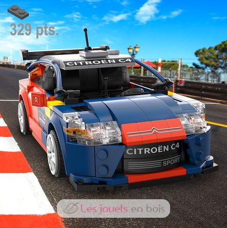 Coche deportivo Citroën C4 WRC 329 piezas C51078W CaDA 5
