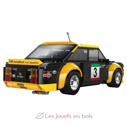 Coche deportivo Fiat 131 Abarth 254 piezas C55035W CaDA 2