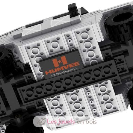 Vehículo todoterreno Humvee 328 piezas C55022W CaDA 5