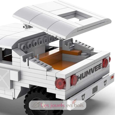 Vehículo todoterreno Humvee 328 piezas C55022W CaDA 4