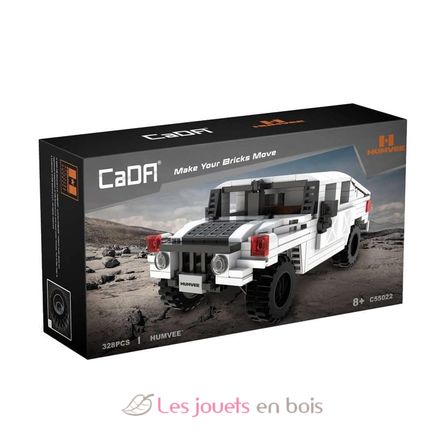 Vehículo todoterreno Humvee 328 piezas C55022W CaDA 7