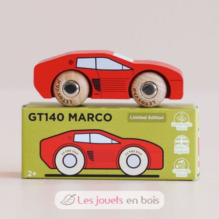 Coche Marco No 25 TV-GT140 Le Toy Van 2