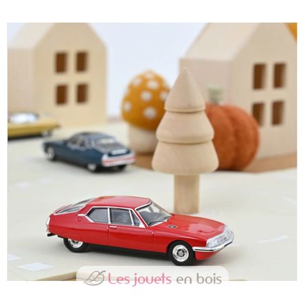 Citroën SM 1970 rojo en miniatura NO-DS019922-ROUGE Norev 2
