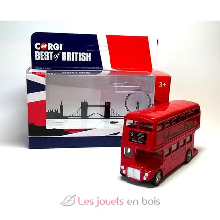 Autobús Routemaster Londres RML2757 1956 NO-CRG-GS82328 Norev 3