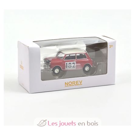 Mini Cooper S 1964 rojo en miniatura NO-310522 Norev 3