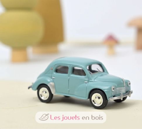 Renault 4CV 1952 azul en miniatura NO-310934 Norev 2