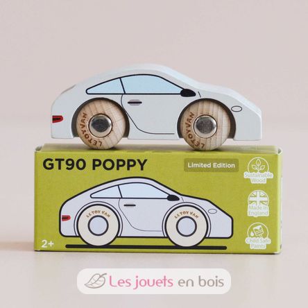 Coche Poppy No 16 TV-GT90 Le Toy Van 2