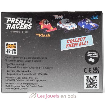Presto Racers Ace blanco TT5-0630 Tiger Tribe 5