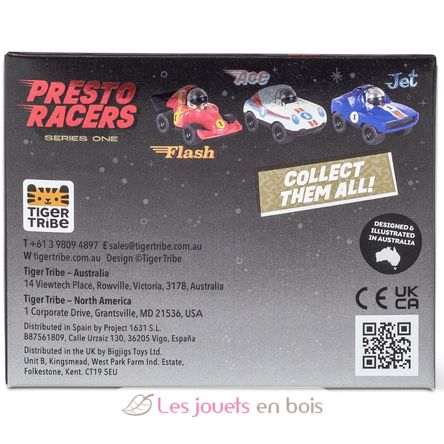 Presto Racers Flash rojo TT5-0629 Tiger Tribe 5