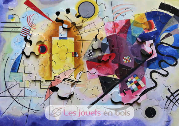 Amarillo Rojo Azul de Kandinsky K066-50 Puzzle Michèle Wilson 2