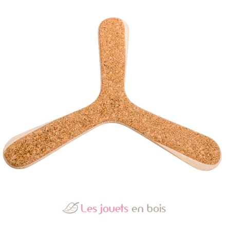 Bumerán de madera y corcho W-LIEGE Wallaby Boomerangs 1