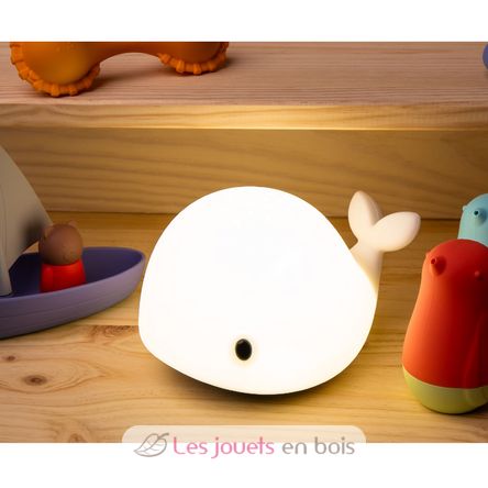 Luz nocturna Ballena Wilda blanca LL-WHAWHITER Little L 5