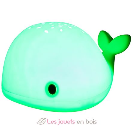 Luz nocturna Ballena Wilda blanca LL-WHAWHITER Little L 3