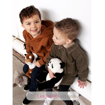 Eco Peluche Panda Sentado de 23 cm WWF-15183038 WWF 4