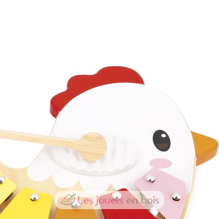 Xilófono de gallina J03335 Janod 5