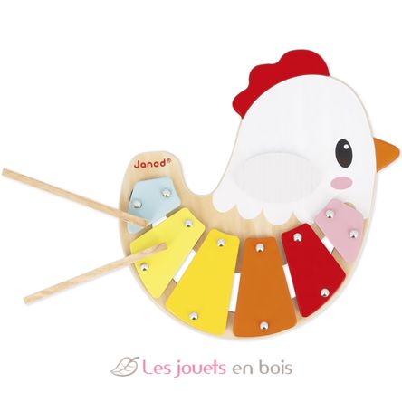 Xilófono de gallina J03335 Janod 1