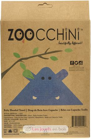Henry el hipopótamo - Gorro de baño ZOO-122-000-002 Zoocchini 5